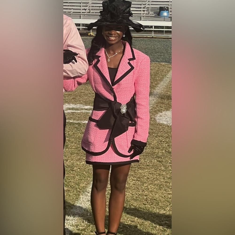 Girls Pink Homecoming Night Suit